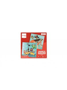 Mágneses puzzle könyv - Kalózok - Scratch Europe