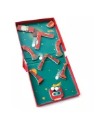2 az 1-ben mágneses puzzle és golyófuttató játék, robotos Scratch Europe