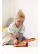 2 az 1-ben mágneses puzzle és golyófuttató játék, dinós Scratch Europe