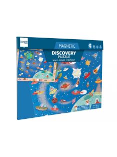   2 az 1-ben mágneses puzzle és megfigyelő játék, Világűr Scratch Europe