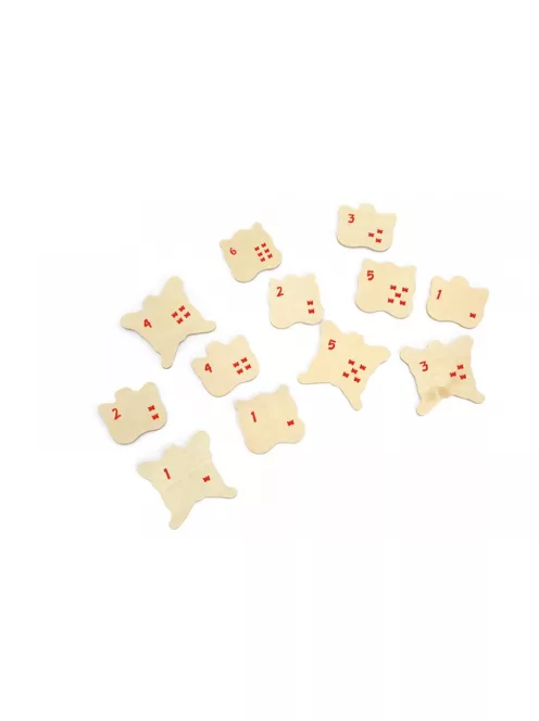 Készségfejlesztő játék -Pillangók -Dominó, memória, mágneses horgászat Scratch Europe