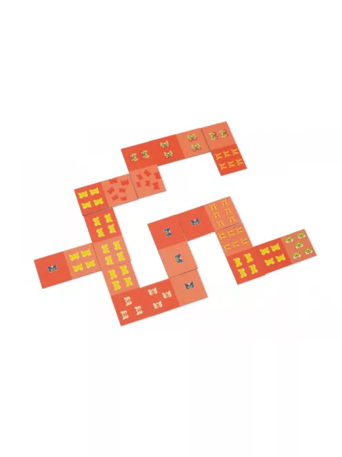 Készségfejlesztő játék -Pillangók -Dominó, memória, mágneses horgászat Scratch Europe