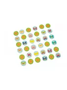 Készségfejlesztő játék -Pillangók -Dominó, memória, mágneses horgászat Scratch Europe