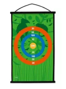 Darts kezdőkészlet Dzsungel, 38*60 cm 2 oldalas, Scratch Europe