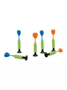 Darts kezdőkészlet Dzsungel, 38*60 cm 2 oldalas, Scratch Europe