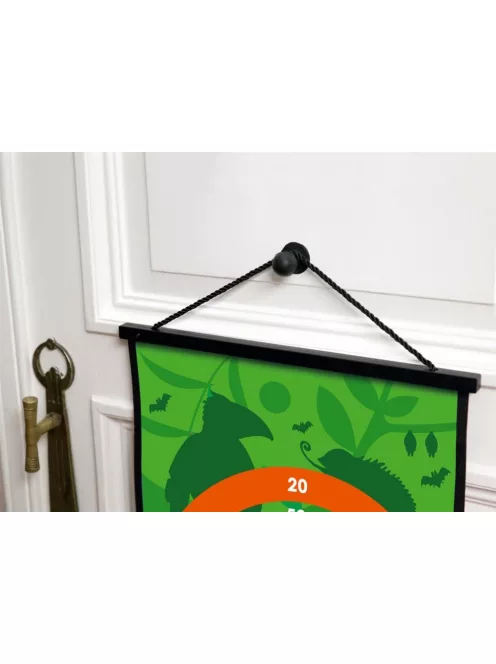 Darts kezdőkészlet Dzsungel, 38*60 cm 2 oldalas, Scratch Europe