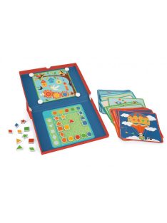   Fejtörő - Színek és formák mágneses logikai játék Scratch Europe