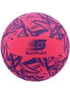 Rózsaszín neoprén strandlabda  15 cm-es Sunflex