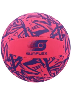 Rózsaszín neoprén strandlabda  15 cm-es Sunflex