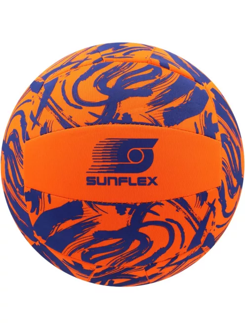 Narancssárga neoprén strandlabda 21 cm-es Sunflex