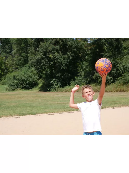 Narancssárga neoprén strandlabda 21 cm-es Sunflex