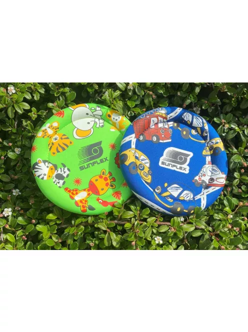 Dzsungeles neoprén frizbi 15 cm-es Sunflex