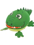 Krokodil neoprén strandlabda 16 cm-es Sunflex