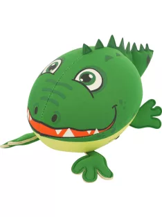 Krokodil neoprén strandlabda 16 cm-es Sunflex