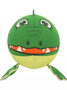 Krokodil neoprén strandlabda 16 cm-es Sunflex