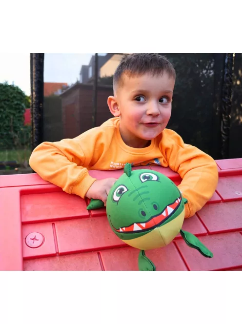 Krokodil neoprén strandlabda 16 cm-es Sunflex