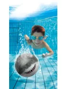 2 az 1-ben strand és merülő labda, cápa Sunflex