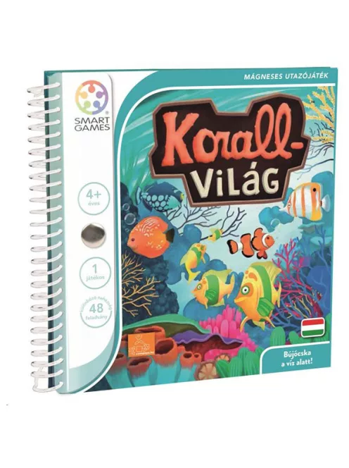 Magnetic travel Korallvilág logikai játék Smart Games