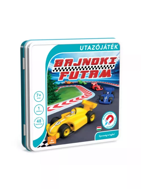 Magnetic travel Bajnoki futam logikai játék Smart Games