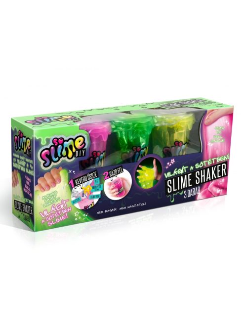 Slime világít a sötétben 3 db-os - Canal Toys