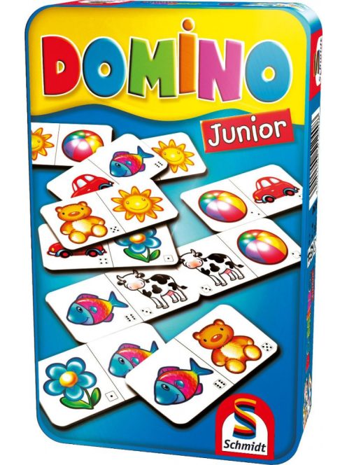 Domino Junior fémdobozban Schmidt