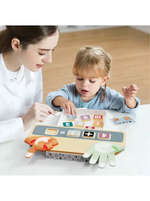 Tanulj meg számolni az ujjaiddal! Montessori oktató játék TOPBRIGHT