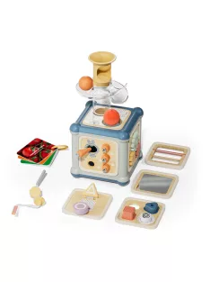 Finommotorika fejlesztő kocka 10 aktivitással TOPBRIGHT