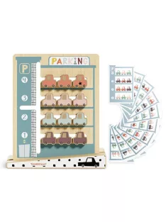 Parkolási feladványok fa logikai játék TOPBRIGHT