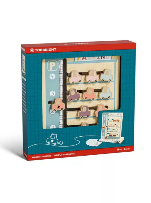 Parkolási feladványok fa logikai játék TOPBRIGHT
