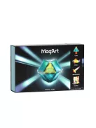 MagArt mágneses építőkészlet 64 db-os TOPBRIGHT