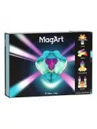 MagArt mágneses építőkészlet 110 db-os TOPBRIGHT