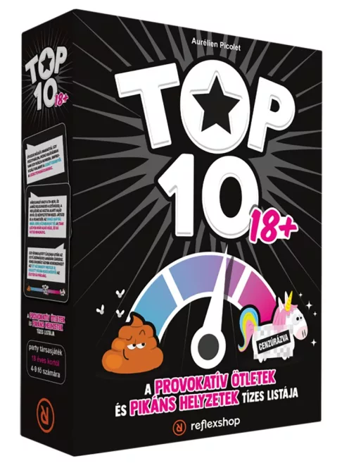 Top 10 18+ társasjáték