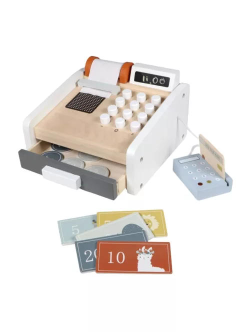 Fa játék pénztárgép - Tryco