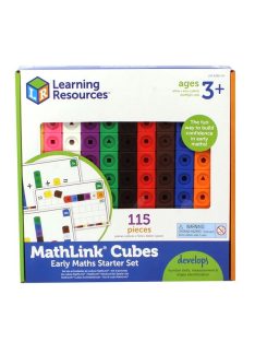   Számoló kockák feladatlapokkal - MathlinkCubes Activity Set, Learning Resources