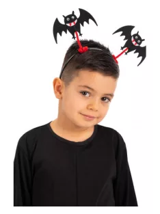 Denevéres Gyerek Fejdísz Halloween-re