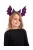 Lila Fekete Denevéres Gyerek Fejdísz Halloween-re