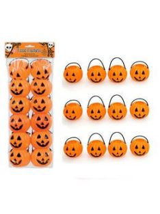 Tökfej Mintás Mini Üst Dekoráció Halloween-ra