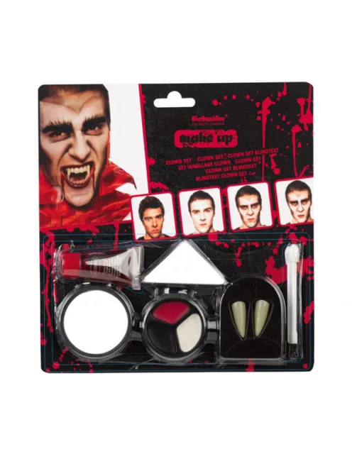 Vámpír Arcfesték Készítő Szett Útmutatóval