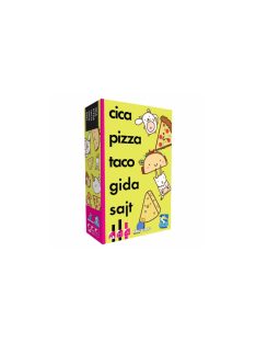 Cica, pizza, taco, gida, sajt - társasjáték