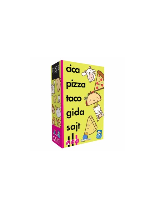 Cica, pizza, taco, gida, sajt - társasjáték