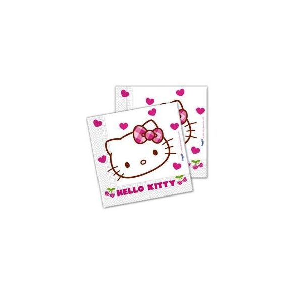 Hello kitty parti szalvéta