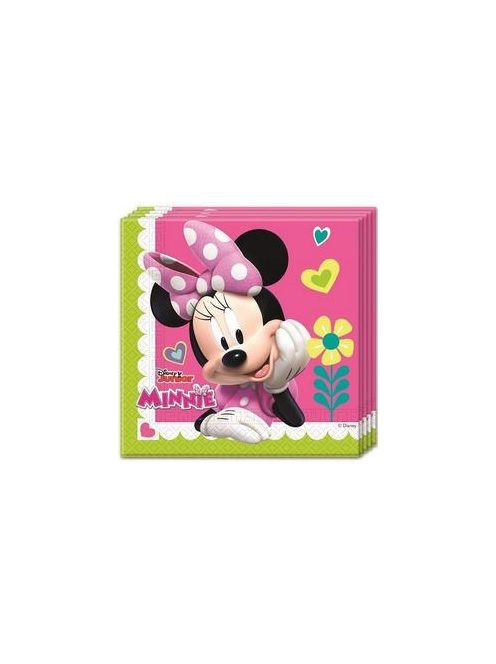 Minnie Egér Parti Szalvéta - 33 cm x 33 cm, 20 db-os