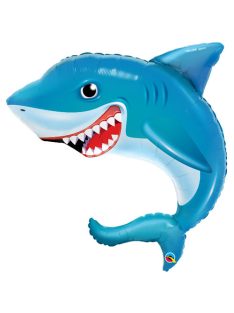 Mosolygó Cápa - Smilin' Shark Fólia Lufi, 91 cm