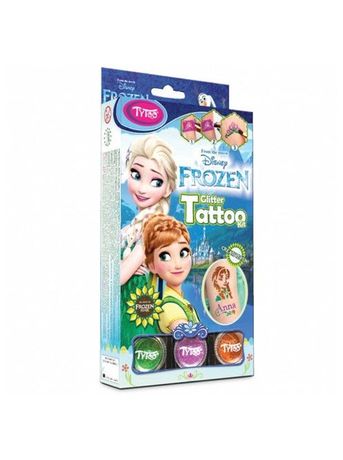 Disney Jégvarázs Party láz csillámtetoválás szett