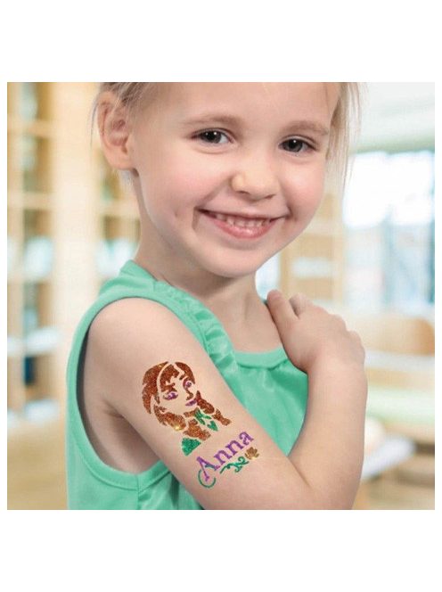 Disney Jégvarázs Party láz csillámtetoválás szett