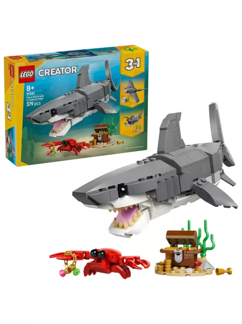 LEGO Creator 31381 Veszedelmes cápa egy kincsesláda