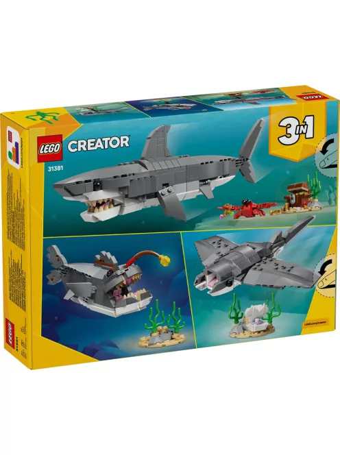 LEGO Creator 31381 Veszedelmes cápa egy kincsesláda