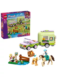  LEGO Friends 42695 Ló- és csikószállító utánfutó