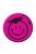Kalapos Smile Fej Rózsaszín Kitűző Ballagásra - 5,5 cm
