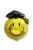 Smile Face Ballagási Fólia Lufi, 66 cm